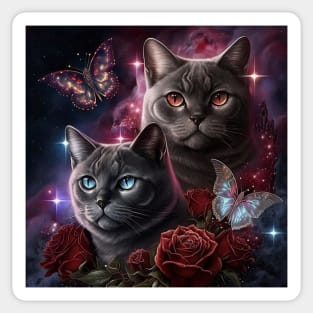 British Shorthairs Divine Sticker